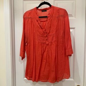 FYLO Women's Coral Blouse